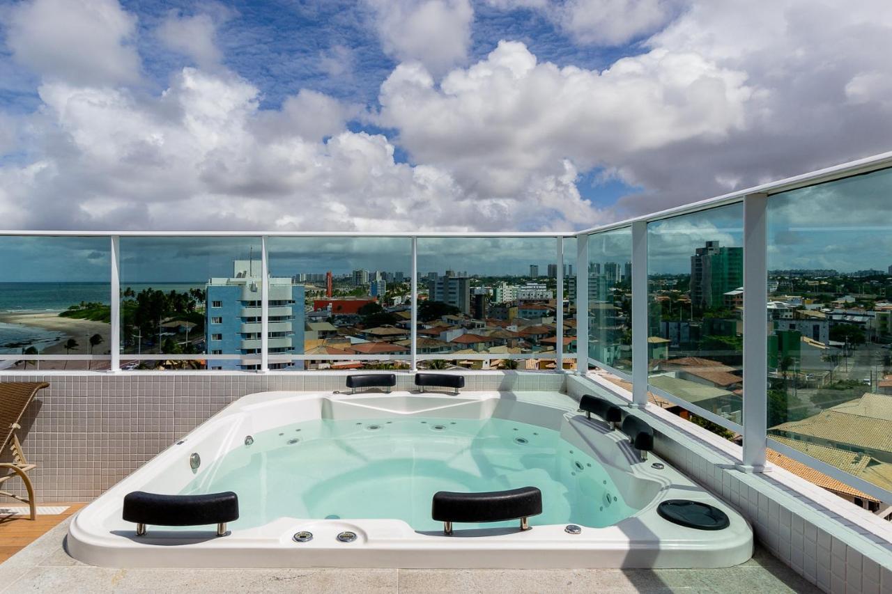 Apartmán Loft Aconchegante, Vista Mar Lateral, Vaga Privativa Salvador Exteriér fotografie